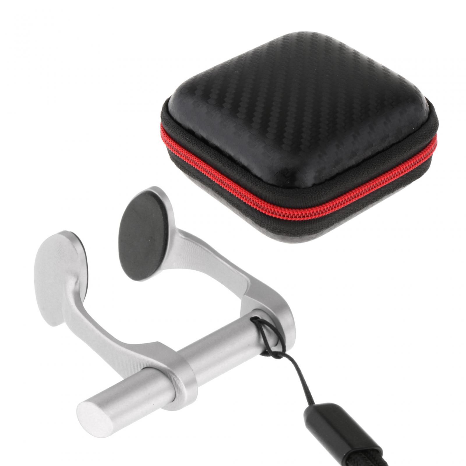 Magideal - Pinzas Para La Nariz Para Nadar, Clip Para La Nariz Para Adultos, Protector De Nariz Con Cordón Para Deportes Acuáticos, Buceo, Accesorio De Natación Plata