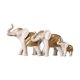 thumbnail image 1 of Estatuilla De Arte De Colección De Estatua De Elefante De Resina Para Decoración De Mesa De Gabinete Familia, 1 of 5