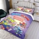 thumbnail image 3 of Super Cosas Conjunto de sábanas temático, trío de piezas, cómodo y amigable con la piel, diseño único, regalo de decoración para el hogar para familiares, amigos y fans,173cm *218cm, 3 of 6
