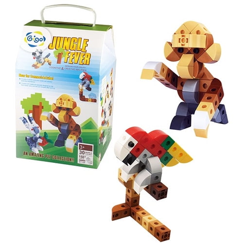 Seigard - Constructor Tipo Lego Animales De La Jungla