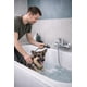 thumbnail image 3 of Monomando Tina y Ducha Cromado con Ducha de Mano y Soporte, 3 of 4