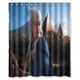 thumbnail image 1 of Cortina de ducha Daenerys Targaryen, juego de cortina de baño con ganchos, tamaño 60 x 72 pulgadas, 1 of 3