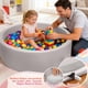 thumbnail image 3 of Piscina de Pelotas de Espuma SIUUHOVS 90 cm x 30 cm Gris Claro, 3 of 5