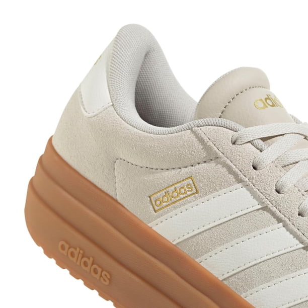 Zapatillas adidas VL Court Bold para mujer, color alumina/blanco