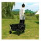thumbnail image 2 of Carrito Plegable Grande 70x45 Ideal Para El Camping Negro, 2 of 2