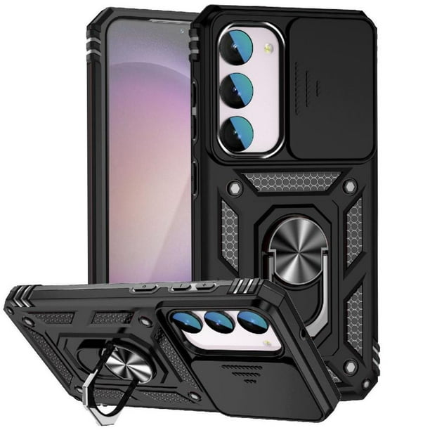 Estuche GANGXUN para Samsung Galaxy S23 FE, soporte giratorio 360°, estilo mecánico y magnético
