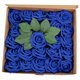 thumbnail image 1 of PE Espuma Rosa Flores Día De San Valentín Decoración Dama De Honor Ramo Accesorios Azul Oscuro, 1 of 5