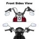 thumbnail image 2 of Espejos laterales Motobiker para Harley Road King Sportster Chrome, 2 of 8