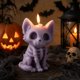 thumbnail image 3 of Molde de silicona Anlan-angel 3D Gato esqueleto de Halloween, 3 of 7