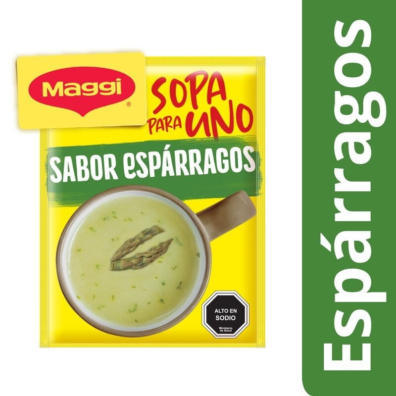 Sopa Para Uno Sabor Espárragos Sobre 14 g Maggi