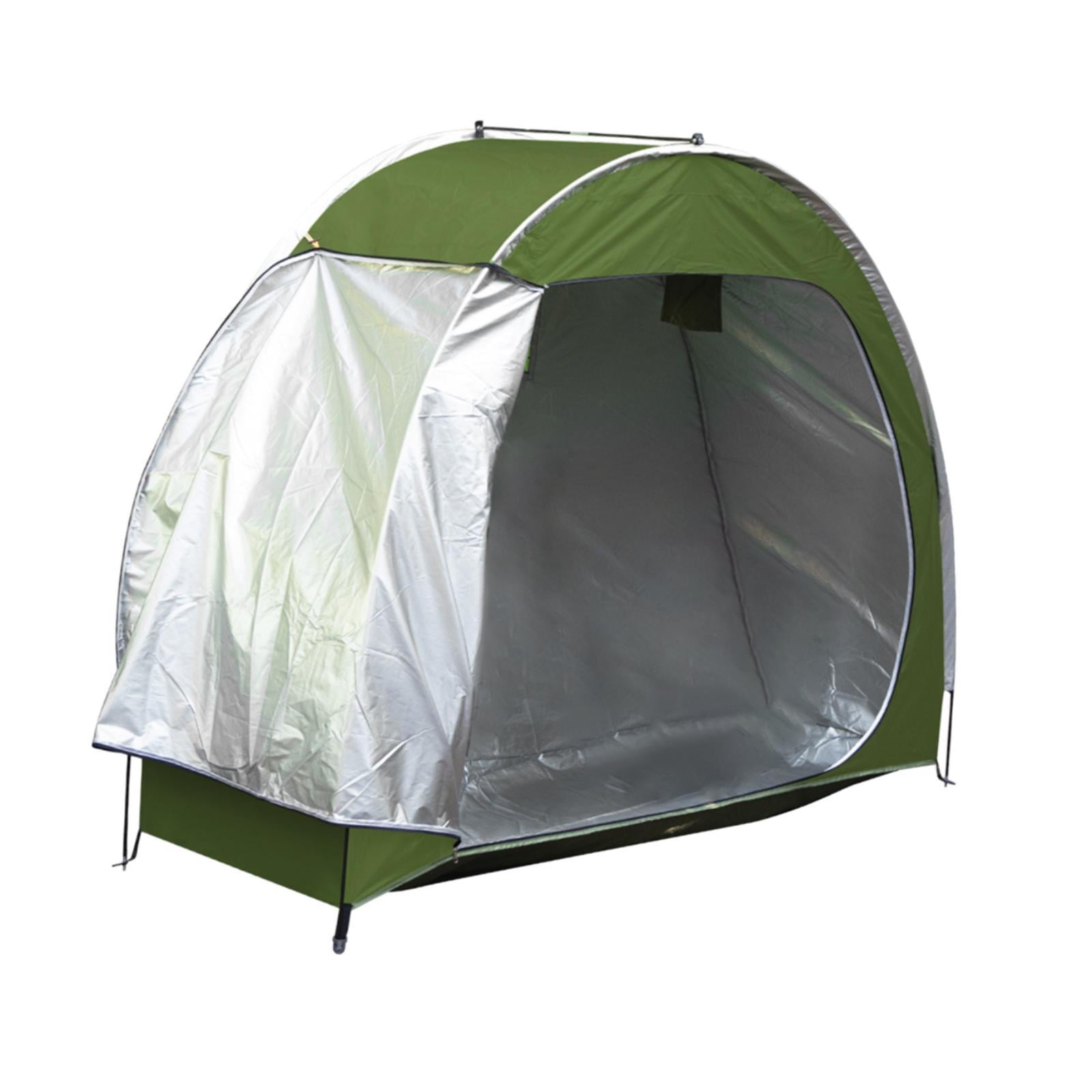 Magideal - Cobertizo Para Guardar Bicicletas, Carpa Para Bicicleta, Funda Protectora Contra El Viento, Versátil, Para Hombres Y Mujeres, Refugio Contra La Lluvia Verde