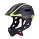 thumbnail image 1 of Casco De Bicicleta Para Niños, Equipo Protector De Ventilación De Cara Completa, Casco De Ciclismo De Espuma De PC, Negro, 1 of 4