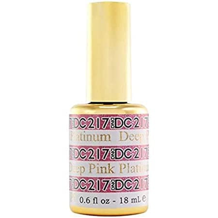 Esmalte en gel DAISY DND DC PLATINUM Deep Pink Platinum (217)