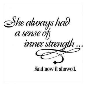 Rienda Libre Graphics - Decomural Inner Strength Inspirational Ws-15065