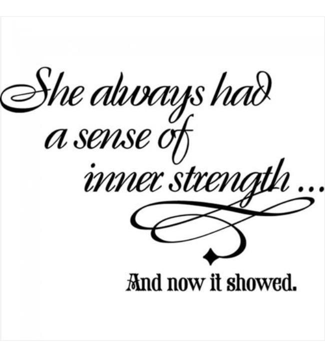 Rienda Libre Graphics - Decomural Inner Strength Inspirational Ws-15065