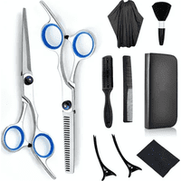 Genérico - Set 10 Tijeras Cortar Pelo Peluquería