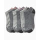 thumbnail image 4 of Calcetines Reebok Low Cut No Show, paquete de 6, para mujer, gris claro, 4-10, 4 of 7