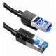 thumbnail image 2 of Cable De Red 1m Cat8 F/ftp (40gbps) Trenzado Negro Ugreen Nw, 2 of 2