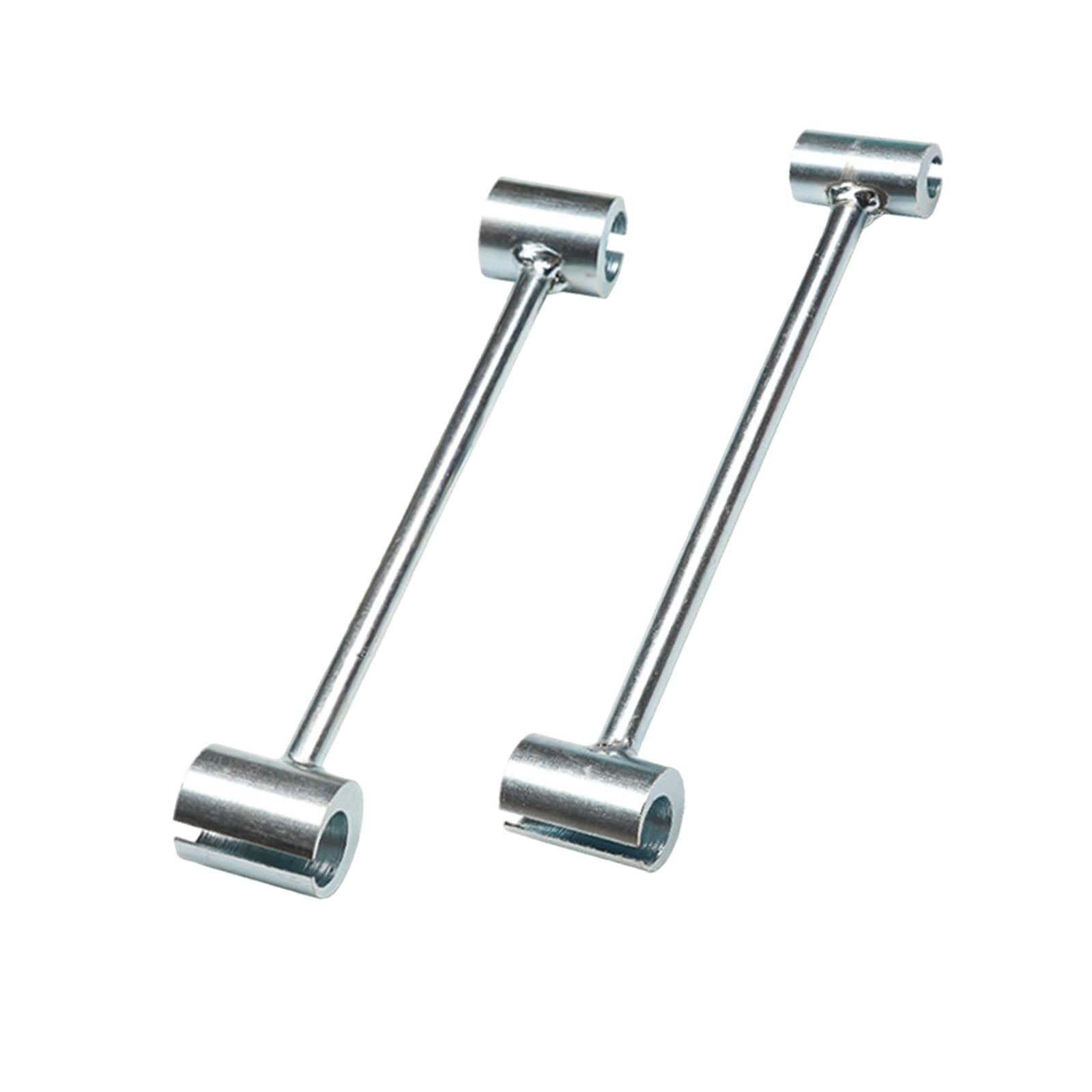 Magideal - 2x Herramienta De Ajuste De Bisagra De Puerta Llave De Ajuste De Espacio De Bisagra Herramienta De Reparación De Bisagras De Puerta De Acero Profesion