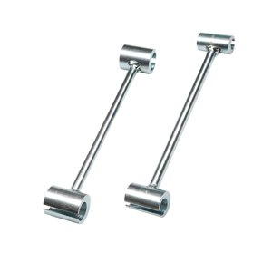 Magideal - 2X Herramienta De Ajuste De Bisagra De Puerta Llave De Ajuste De Espacio De Bisagra Herramienta De Reparación De Bisagras De Puerta De Acero Profesion