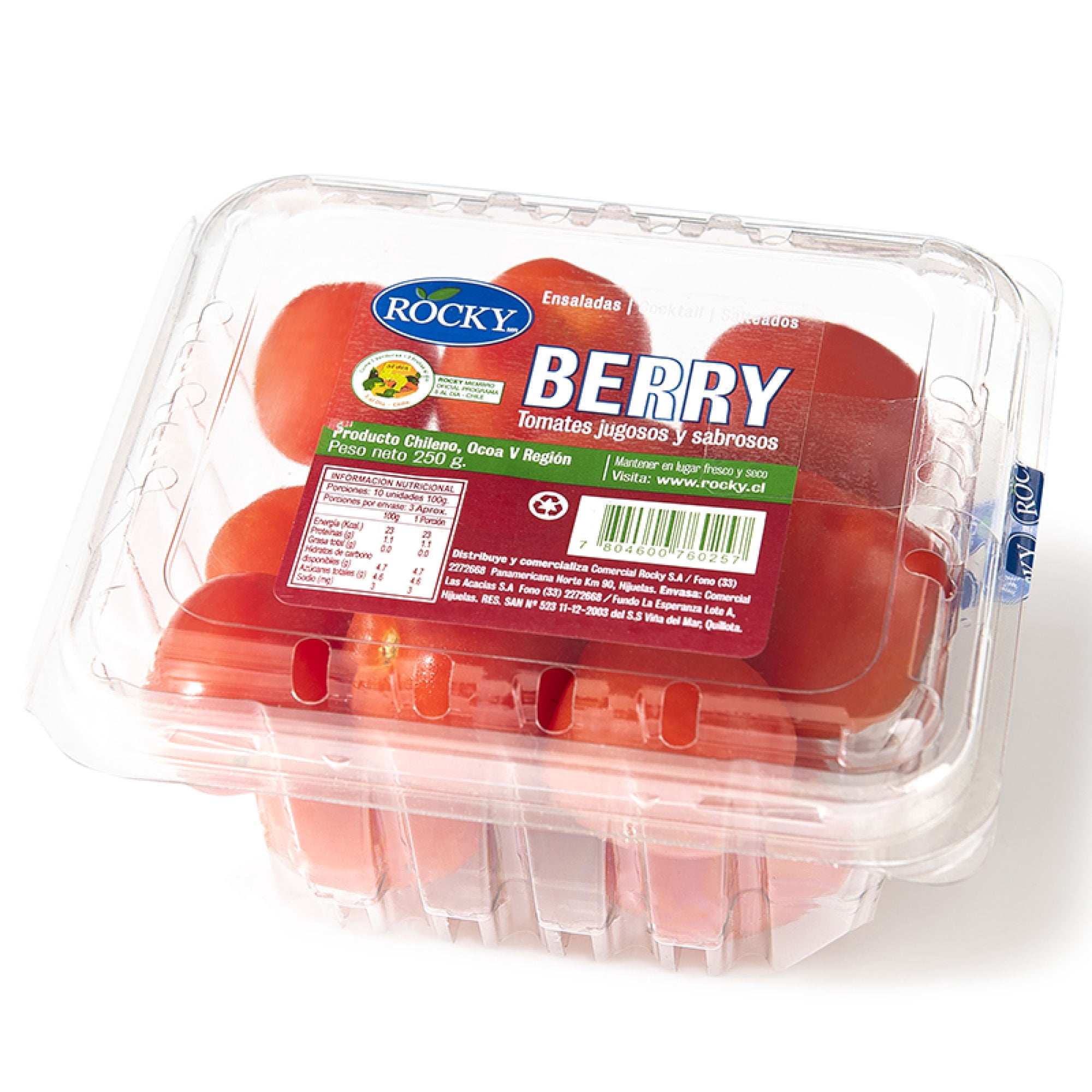 Tomate Berry Cocktail Pote 250 g