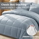 thumbnail image 4 of Juego de Edredón CozyLux Twin XL de 5 piezas – Azul grisáceo, 4 of 8