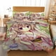 thumbnail image 1 of Japanese Kimono Duvet Quilt Covers Pillow Case Bedding Sets3-Piece Bedding Set (1 Duvet Cover + 2 Pillow Shams), 1 of 3