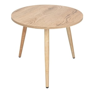 Fm Furniture - Mesa Lateral Aux Cafe Claro 41,5X47,9X47,9 Cm