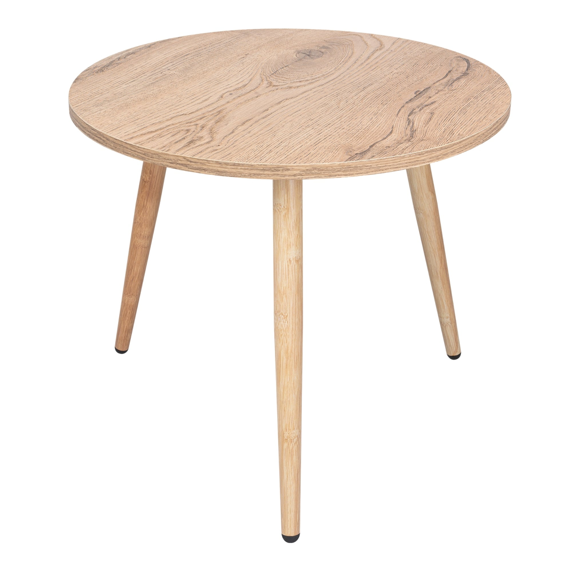 Fm Furniture - Mesa Lateral Aux Cafe Claro 41,5x47,9x47,9 Cm