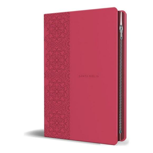 Biblia Rvr60 - Imitación Piel - Fucsia Con Cierre