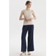 thumbnail image 4 of Polera Peto Mujer Básico Liso Rib Arena, 4 of 4