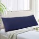 thumbnail image 2 of Funda de almohada corporal EVOLIVE, microfibra ultrasuave, 54 x 21 cm, color azul marino, 2 of 6