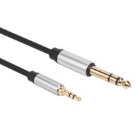 Bothyi - Adaptador De Auriculares De Cable De Audio De 3,5 Mm A 6,35 Mm Para Altavoz De Teléfono Móvil De Guitarra 1,5 M