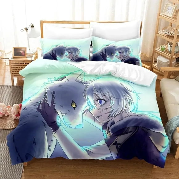 To Your Eternity Bedding Set Boys Girls Size Duvet Cover Pillowcase Bed Kids Adult Fashion Home Textile Bed Sheets