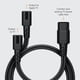 thumbnail image 3 of Cable de alimentación Mission Y Splitter para Apple TV - Universal, 3 of 6