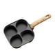 thumbnail image 1 of Sartén Para Huevos Utensilios De Cocina Fácil De Limpiar Cocedor De Huevos Para Tortilla Desayuno Hamburguesa Negro, 1 of 3