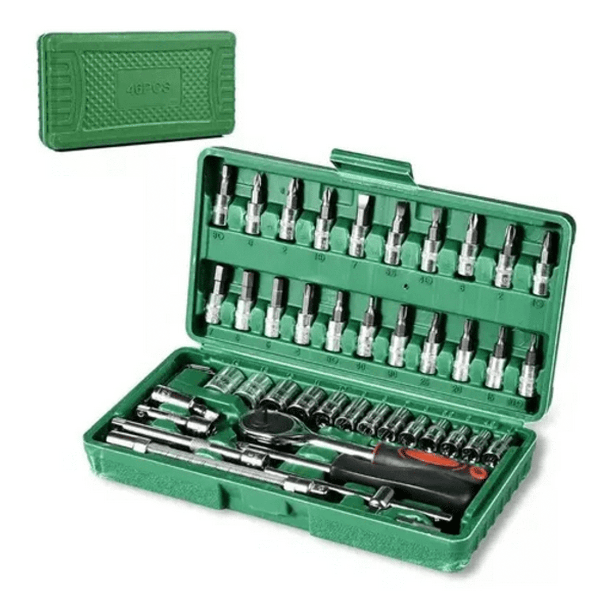 Genérico - Juego De Herramientas Mecanicas Reparación Auto 46pcs En Caj