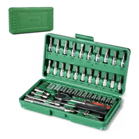 Genérico - Juego De Herramientas Mecanicas Reparación Auto 46Pcs En Caj