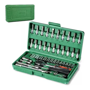 Genérico - Juego De Herramientas Mecanicas Reparación Auto 46Pcs En Caj