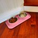 thumbnail image 3 of Comederos para mascotas L.D.Dog con soporte de silicona antideslizante y antiderrames, 3 of 7