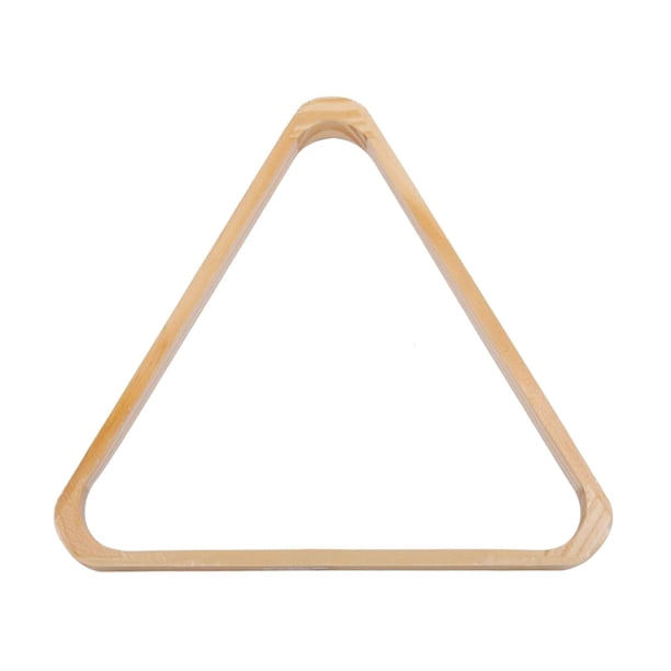 Accesorios duraderos para estante triangular de billar, 57,2mm, 9 soportes de bola, fijación de posicionamiento, estante de diamante, equipo de madera