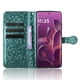 thumbnail image 2 of Funda Cartera Lunares Motorola Edge 60 Pro con Tarjetero, Correa y Soporte Verde, 2 of 6