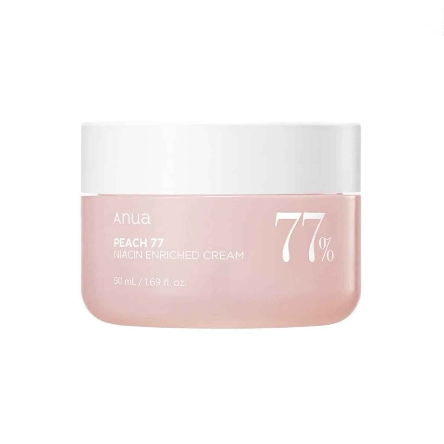Crema Hidratante Anua Peach 77 Niacina 50 Ml Con Ceramida