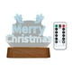 thumbnail image 2 of Lámpara De Mesa 3D, Manualidades Decorativas De Escritorio, Luz Nocturna LED Para Fiestas De Boda, Regalos, Estilo G, 2 of 3