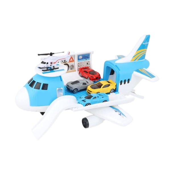 Avión de transporte de carga, avión de transporte, juguete para mejorar la habilidad motora, avión para niños, vehículo de juguete, avión, coche para