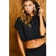 thumbnail image 2 of Sudadera con Capucha y Cintura Ajustable con Malla en Contraste, 2 of 5