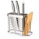 thumbnail image 1 of Organizador de Cuchillos y Tabla de Cocina en Acero Inoxidable, 1 of 7