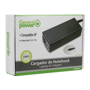 General Power - Cargador Notebook Hp 18.5V 3.5A/ 4,8*1,7Mm