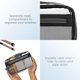 thumbnail image 4 of Neceser de viaje Conair Travel Smart Clear para mujeres y hombres, 4 of 6