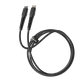 thumbnail image 1 of Cable Cargador Sleve Line X Usb Tipo C A Lightning Black, 1 of 5